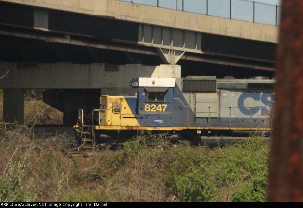 CSX 8247 yard goat